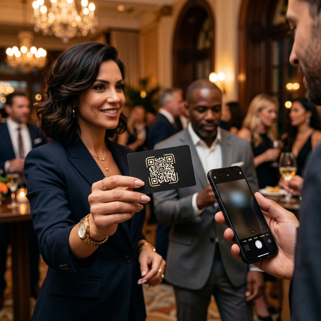 Digital QR Business Card