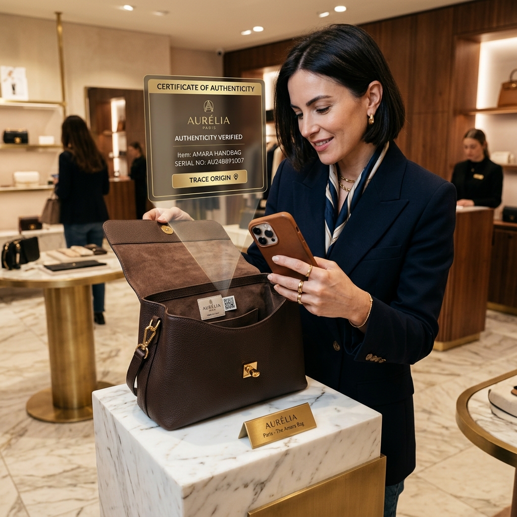 Luxury Fashion QR Verification