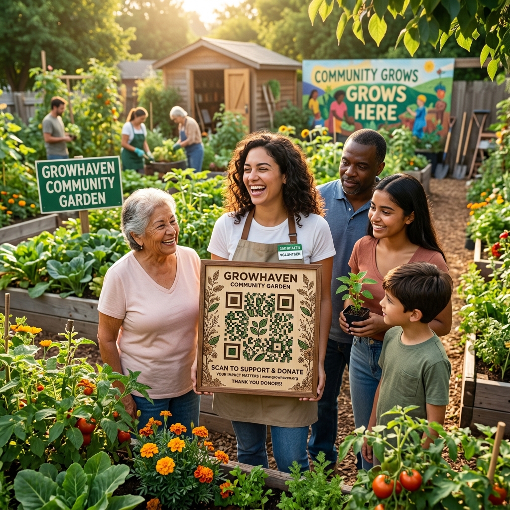 Non-Profit QR Donation